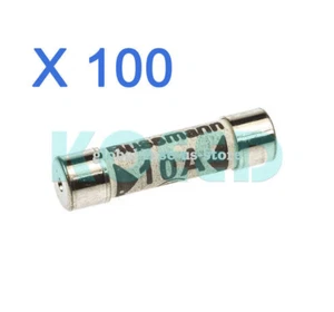 100Pcs Bussmann 250V 10A BS1362 Ceramic Fuse 6mm x 25mm RoHS. - Picture 1 of 1