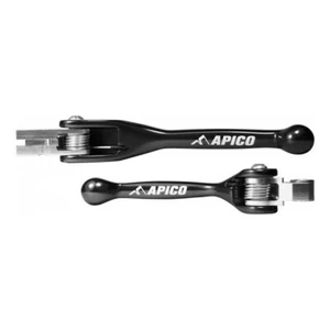APICO FLEXI TRIALS BIKE BRAKE & CLUTCH LEVER SET FOR AJP BRAKTEC GRIMECA BLACK - Picture 1 of 1