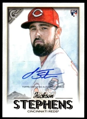 2018 Topps Gallery Autographs Jackson Stephens Auto Cincinnati Reds #22 R99 - Image 1 of 2