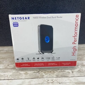 NETGEAR N600 Wireless Dual Band Router WNDR3400 4 Port Ready Share - Afbeelding 1 van 17