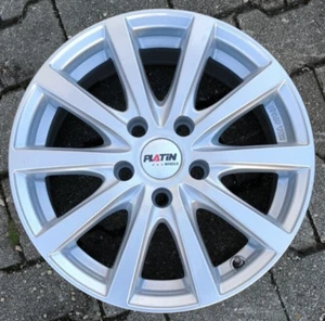 1 gebr., orig. Platin - Felge 7,0-16 ET 45 mm P69 Honda Accord Civic Landrover - Bild 1 von 2