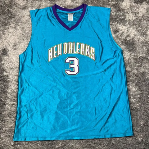 New Orleans Pelicans Chris Paul Jersey Men 2XL XXL NBA #3 V Neck Sleeveless Top Cover