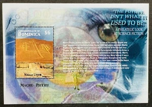 DOMINICA SCIENCE FICTION STAMPS SOUVENIR SHEET 2003 MNH NAZCA LINE SCI-FI - Picture 1 of 1