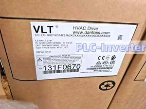 NUEVO Danfoss Drive 380-480V 7,5 HP 11A 3 fases 131F0670 envío rápido# - Imagen 1 de 3