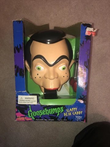Slappy the Dummy GOOSEBUMPS RARE school supply holder cup storage container pen Cover