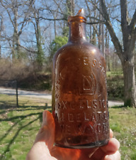 SYRACUSE SPRINGS EXCELSIOR A.J.DELATOUR NEW YORK 1870s MINERAL WATER AS IS
