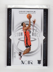 2022/23 PANINI NOIR BASE JABARI SMITH JR RC #196 #28/99