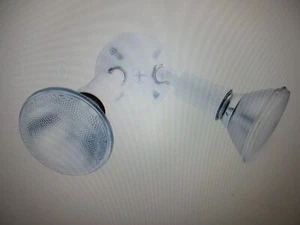 Lithonia Lighting 2-Lamp Outdoor White Flood Light - Picture 1 of 4