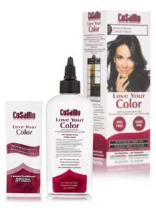 1x Medium Brown 765 NON Permanent No Ammonia/Peroxide/PPD COSAMO Similar Clairol - Picture 1 of 1
