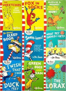 Dr. Seuss Children's Books Bundle (Lot Of 9 Kids Chapter Books / Early Readers) - Picture 1 of 6