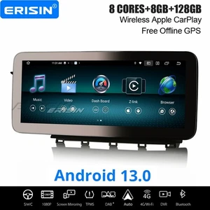 12,3" Android 14 DAB+ CarPlay BT Navi Mercedes GLK-Klasse X204 NTG 4.5 Autoradio - Bild 1 von 24