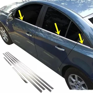 For Chevrolet Cruze SD Chrome Window Frame 6 Pcs 2009-2016. Stainless steel - Bild 1 von 5