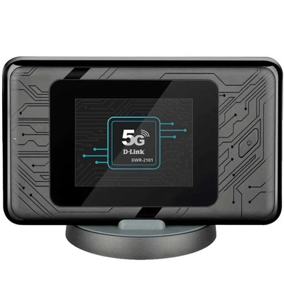 D-Link DWR-2101 5G Wi-Fi 6 Mobile Hotspot, Gigabit-Ethernet-LAN-Port - Bild 1 von 2