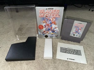 Blades of Steel - Videojuego Konami NES Nintendo - CIB Completo En Caja - Imagen 1 de 7