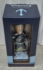 SEATTLE KRAKEN 2023 JADEN SCHWARTZ Bobblehead 1/4/24 SGA Vs Ottawa - NEW IN BOX - Picture 1 of 9
