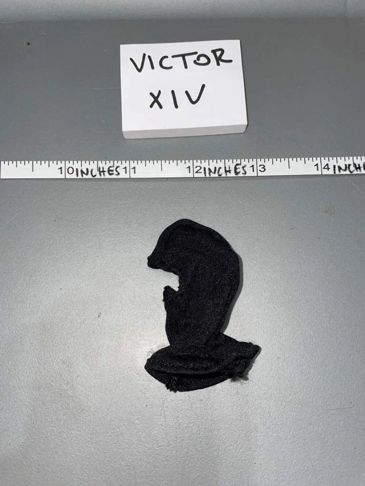 1/6 Scale Modern Era Black Balaclava Mask - Image 1 of 1