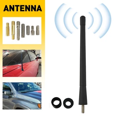 Mástil de antena negro corto de 7" radio AM/FM para Ford F-150 F150 1980-2008 nuevo Foto 1 de 4