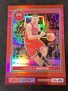 2024-25 Hoops #119 Nikola Vucevic Color Match Red #44/99 - Picture 1 of 7