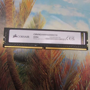 Corsair Value Select 8GB 2400 MHz DDR4-2400 PC4-19200 RAM CMV8GX4M1A2400C16 - Picture 1 of 2