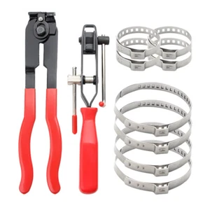 CV Joint Boot Clamp Plier Stainless Steel Car Banding Tool Ear Boot Tie Plier - Picture 1 of 13