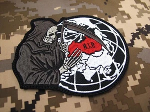 R.I.P. RUSSIA  UKRAINE TACTICAL MORALE UKRAINIAN ARMY 110 x 100 mm EMBROIDERED - Picture 1 of 2