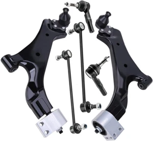 Kit de 6 barras de amarre de brazos de control inferiores delanteros para Chevrolet Equinox GMC T 2010-2017 - Imagen 1 de 6
