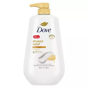 Dove Dryness Relief Long Lasting Gentle Women's Body Wash, Jojoba Oil,30.6 fl oz - Picture 1 of 9