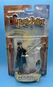Mattel - Harry Potter Chamber of Secrets Harry 5" Magical Action Figure - 2002 - Picture 1 of 15