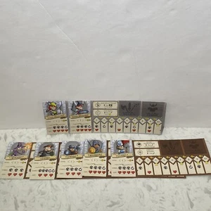 Munchkin Dungeon Board Game CMON Steve Jackson Replacement Dashboard Cards All 7 - Picture 1 of 8