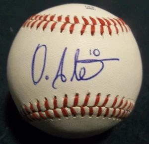 Béisbol OSVALDO ABREU AUTOGRAFIADO de la Liga de Carolina de los Nacionales de Washington - Imagen 1 de 2