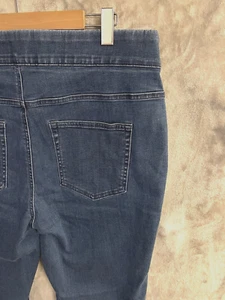 NEU MIT ETIKETT DENIM & CO. HIGH RISE PULL-ON BOOTCUT JEANS GRÖSSE 18 W TALL... WOW!!! - Bild 1 von 5