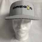 Nike Oregon Ducks True Hat Stomp Out Cancer Dri-Fit gris argent édition limitée