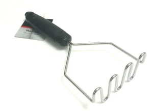 BRAND NEW TRUE LIVING POTATO MASHER SMASHER VEGETABLES 8-3/4" STAINLESS STEEL - Picture 1 of 1