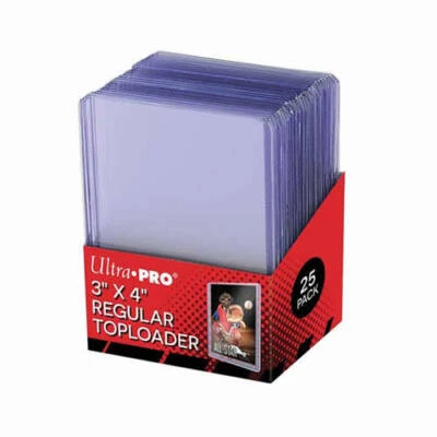"Ultra Pro Toploaders klare Hartkartenhüllen/Starrer Toploader - 10-1000 - 3""x4" - Bild 1 von 4