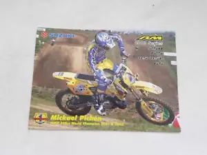 SUZUKI RM 2003 SERIES Motorcycle Sales Brochure AUG 2002 #RM2003-BROCH - Picture 1 of 5