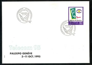 Busta 1995 - SVIZZERA - TELECOM 95 - BUSTA FDC - LOTTO/25273 - Picture 1 of 1