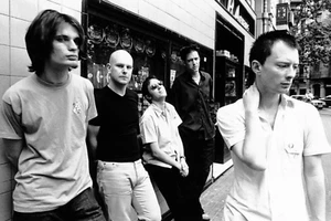Radiohead, black and white, legendary music, band Poster - Picture 1 of 1