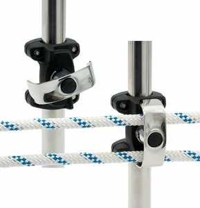 Seldén herraje de guía de lino doble para soportes de barandilla ø25/30 1 pieza - Imagen 1 de 4