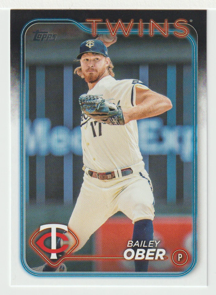 Bailey Ober - Minnesota Twins (Baseball Card) 2024 Topps # 121 Mint - Image 1 of 1