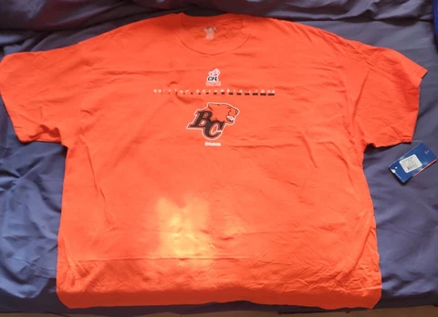 Bc Lions Orange 3XL - Tshirt Mens, New (other) PHOTOS/READ, Canadian Seller Cover