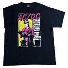 AC/DC DIRTY DEEDS DONE DIRT CHEAP T-shirt SIZE XL Graphic Rock Band Tour Album