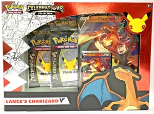 Pokemon Celebrations Lance’s Charizard V Collection Box Evolving + Fusion SEALED - Picture 1 of 1