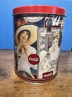 1998 Vintage Victorian OLD-FASHIONED GIRL COCA-COLA JIGSAW PUZZLE With Tin