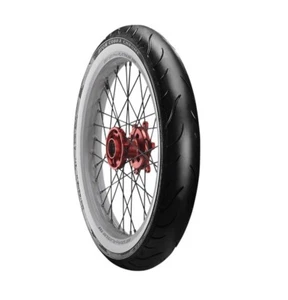 100/90-19 57V TL Avon Cobra Chrome White Wall Front Motorcycle Tyre DOT 0123 - Picture 1 of 1