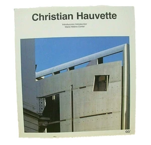 Christian Hauvette by Marie-Helene Contal 1997 English & Spanish Text - Foto 1 di 1