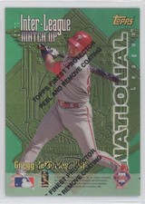 1997 Topps Inter-League Match-Ups Refractors Gregg Jefferies Cal Ripken Jr HOF