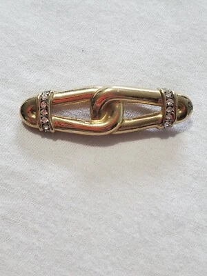 Gold Tone - Vintage Brooch - Designer Christian Dior - Item 200 - Image 1 of 3