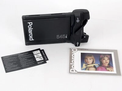 Polaroid 545i 4X5 Film Holder Back View Camera With Manual  - Image 1 of 4