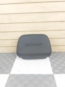 2020-2024 Silverado OEM Headrest Cover Jet Blk High Country Opt - Picture 1 of 4