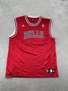 Chicago Bulls Jersey Adult XL Extra Large Red Kirk Hinrich Red adidas NBA - Picture 1 of 12